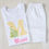 Thumbnail: Lucky Clover Initial PJs, Personalised Pink PJs, St Patricks Day