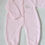 Thumbnail: Personalised Scalloped Edge Knitted Onesie | Pink