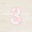Thumbnail: Personalised Pink Number Gift Tag