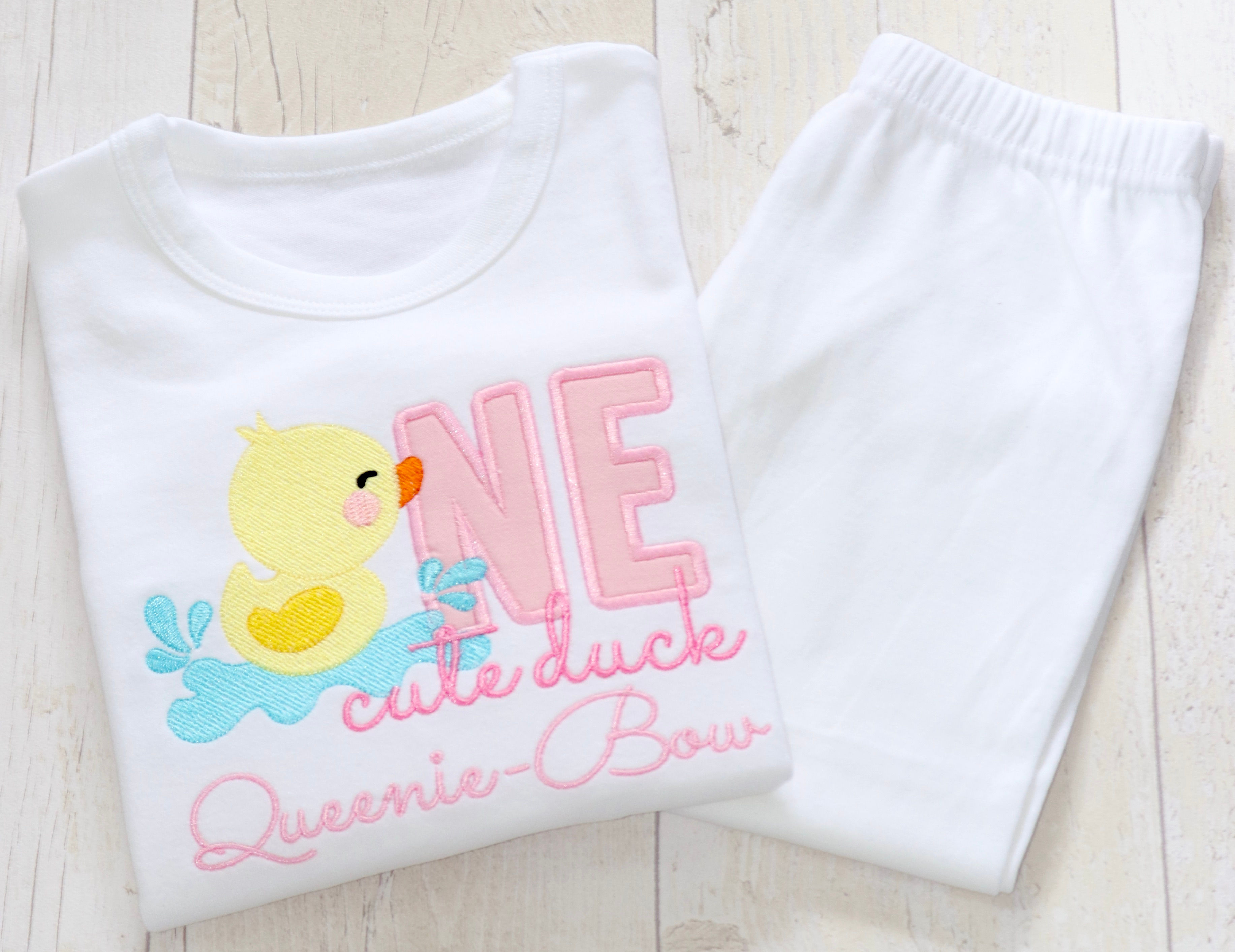 Duck Birthday PJs