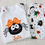 Thumbnail: Spooky Spider Halloween PJs, Personalised Orange and White PJs