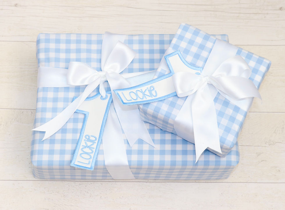Personalised Number Gift Tag