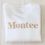 Thumbnail: Personalised Classic White & Beige Sweatshirt, Personalised Sweatshirt