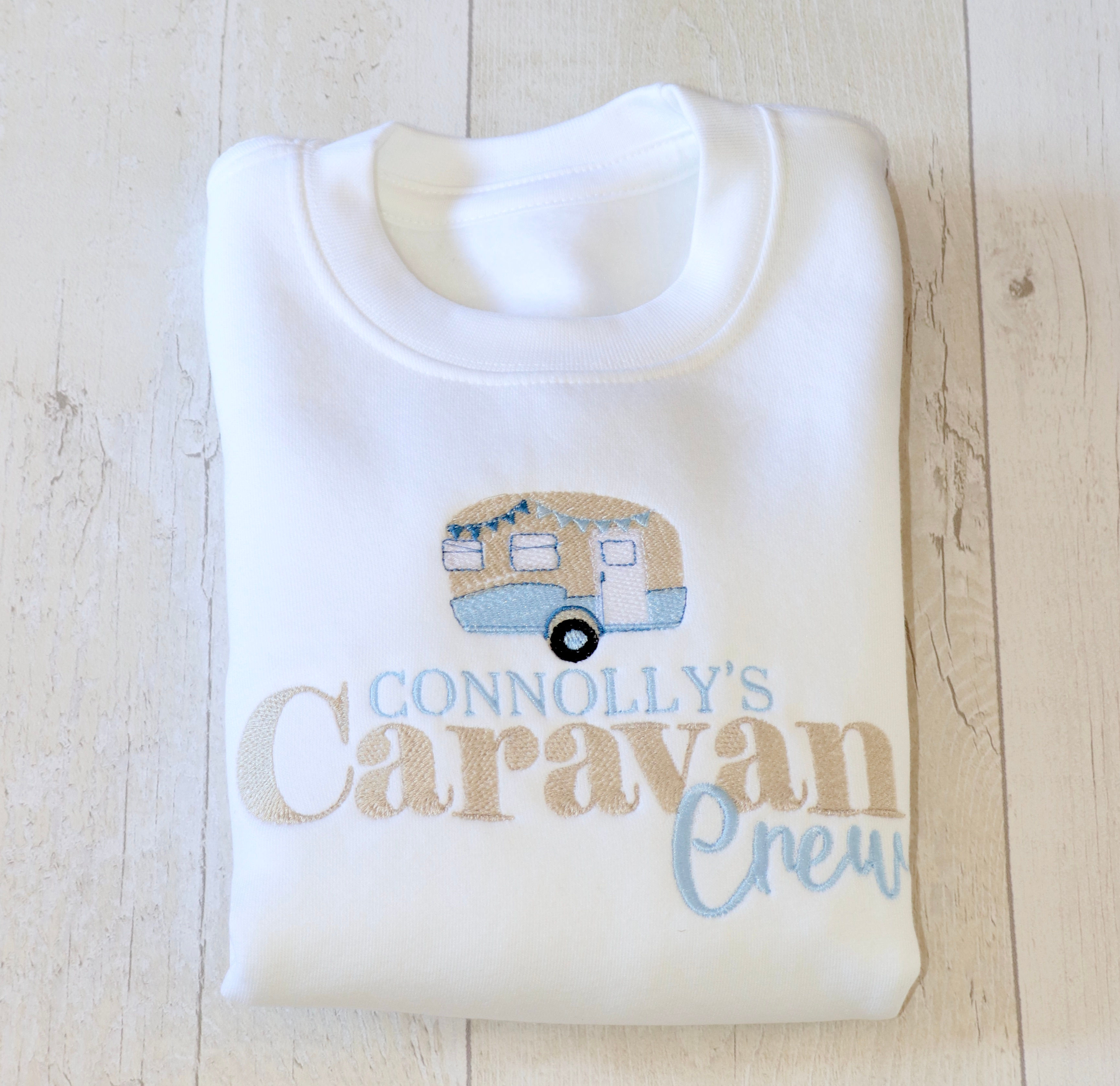 Caravan Club | Personalised | Blue