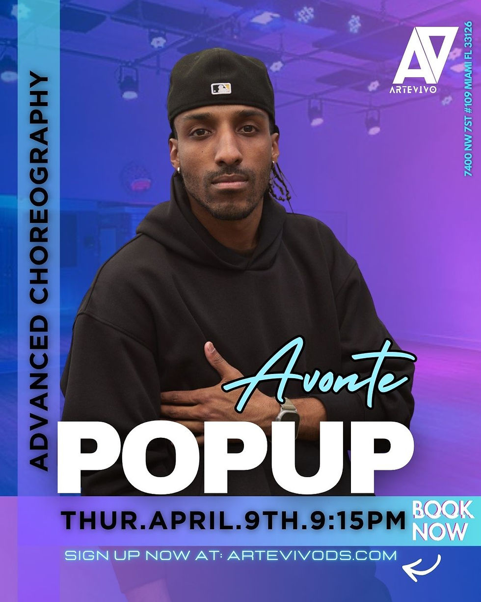 POPUP CLASS WITH AVONTE