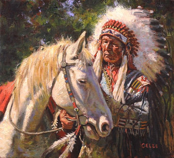 Don Oelze / Painting / Rest Now My Brother