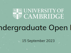 Open Day - 15th September 2023