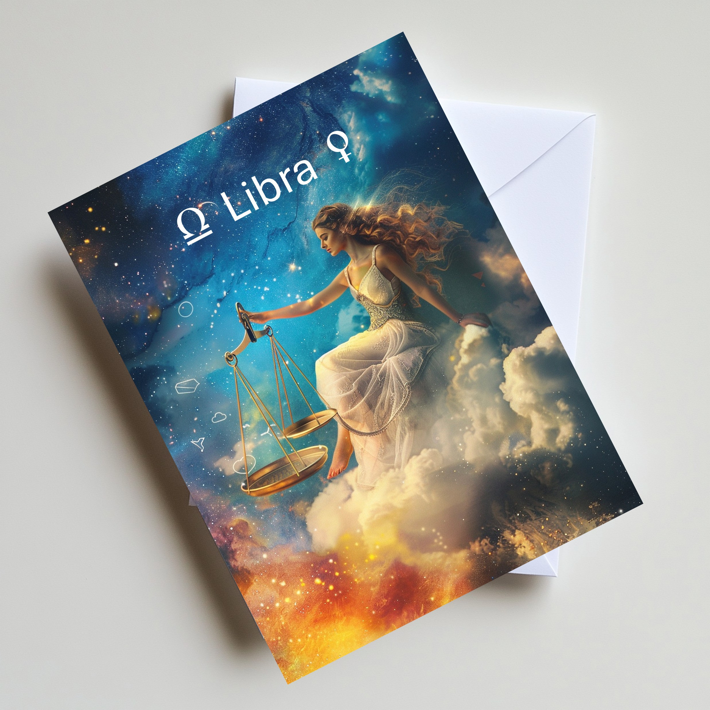 Greetings Cards - Libra