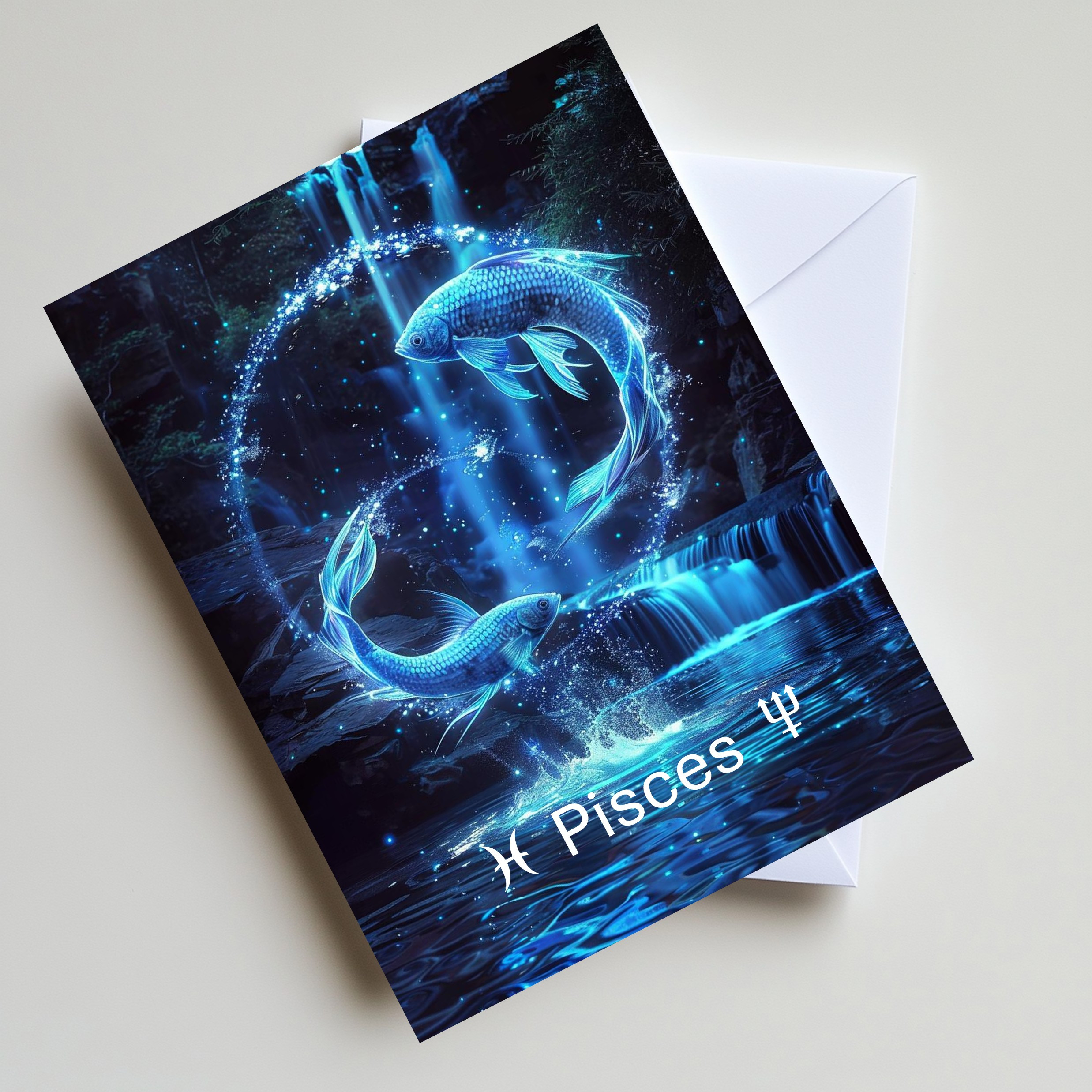 Greetings Cards - Pisces