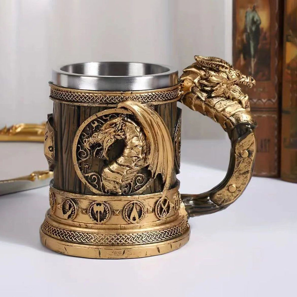 Thumbnail: Dragon Stainless Steel Beer Mug