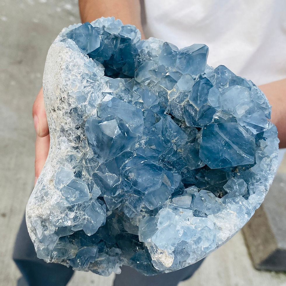 Thumbnail: Natural Blue Celestite