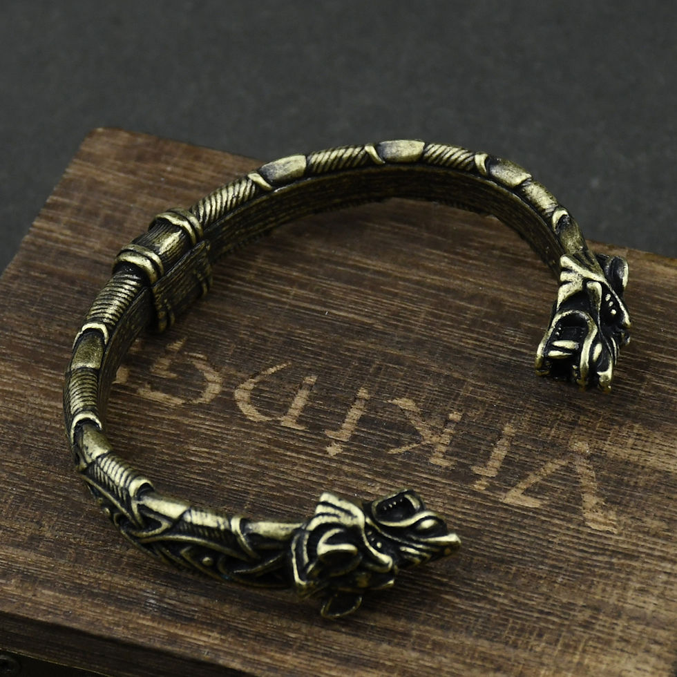 Thumbnail: Steel Dragon Bracelet