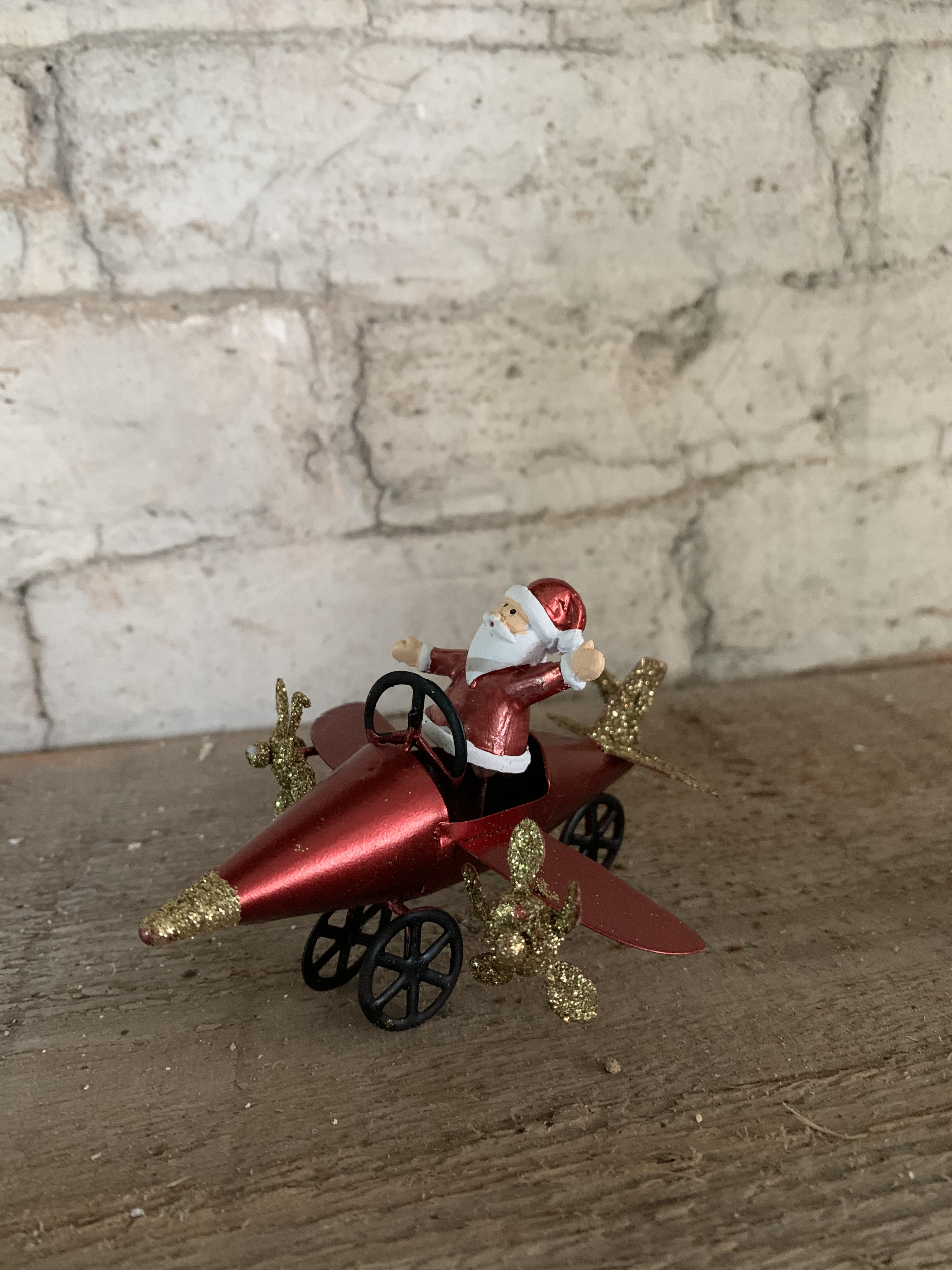 Santa in  a Plane