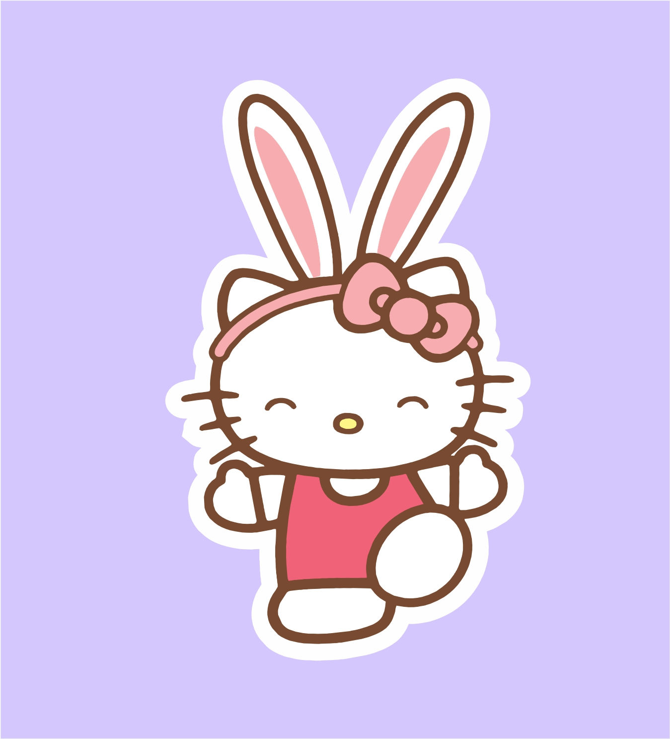 Hello Kitty diadema conejo