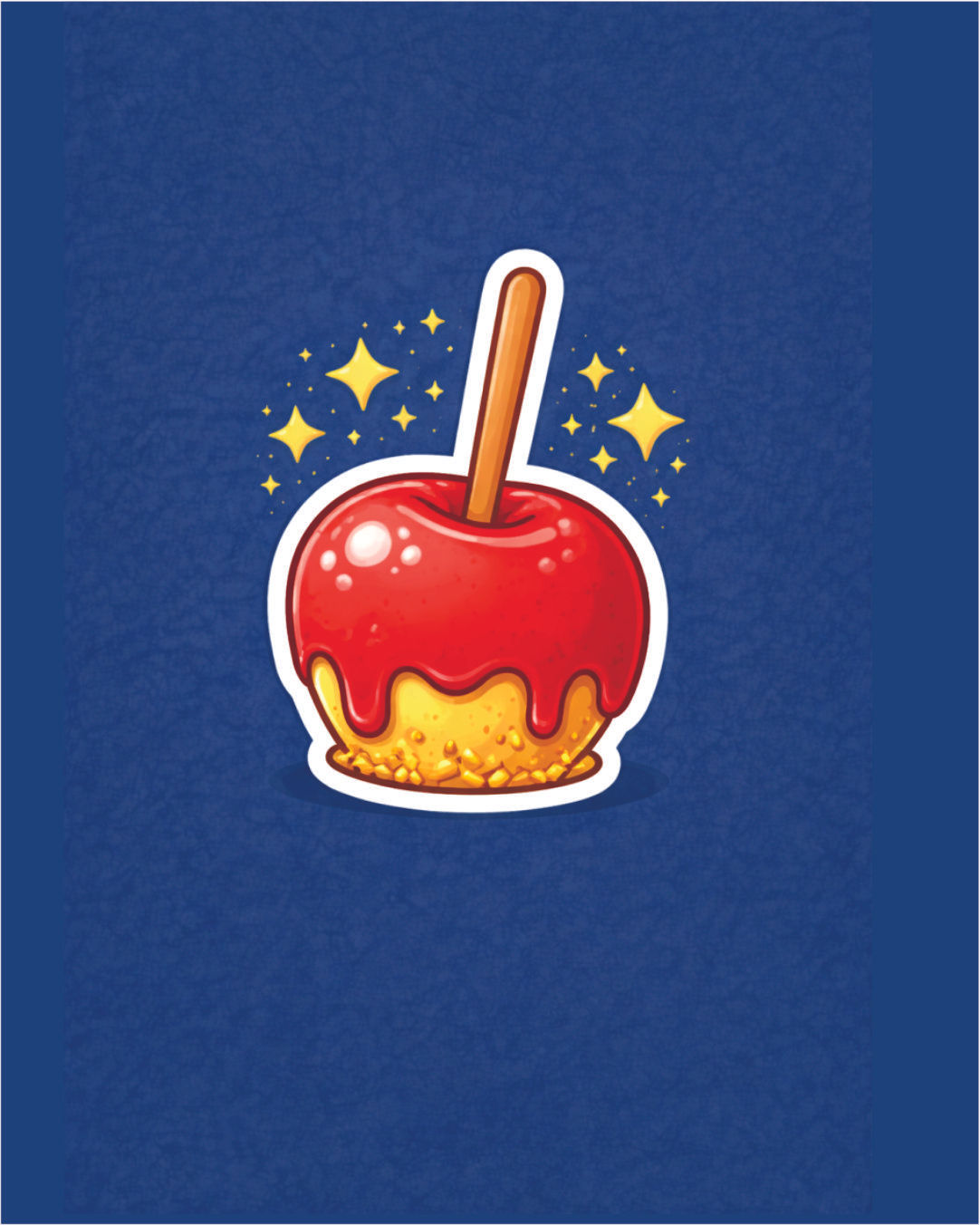 Manzana caramelizada