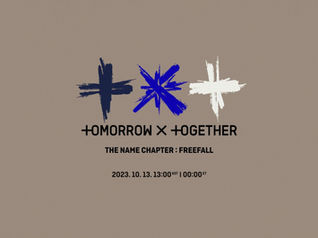TOMORROW X TOGETHER to Release 3rd Studio Album 'THE NAME CHAPTER: FREEFALL' on October 13