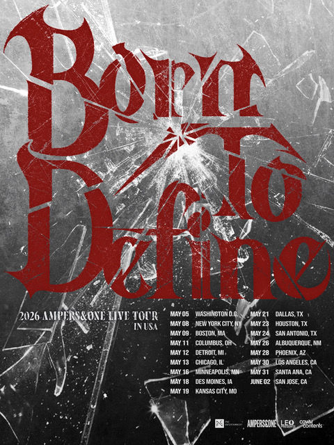 AMPERS&ONE ‘2026 AMPERS&ONE LIVE TOUR 'Born To Define' IN USA’ TOUR DATES