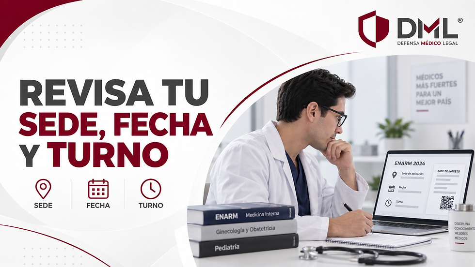 ENARM 2026: pasos para conocer la sede, fecha y turno del examen