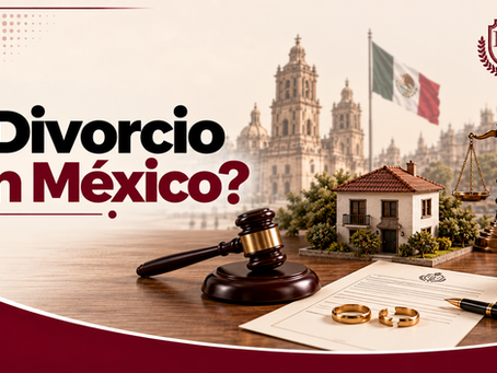 Divorcio en México: tipos y proceso