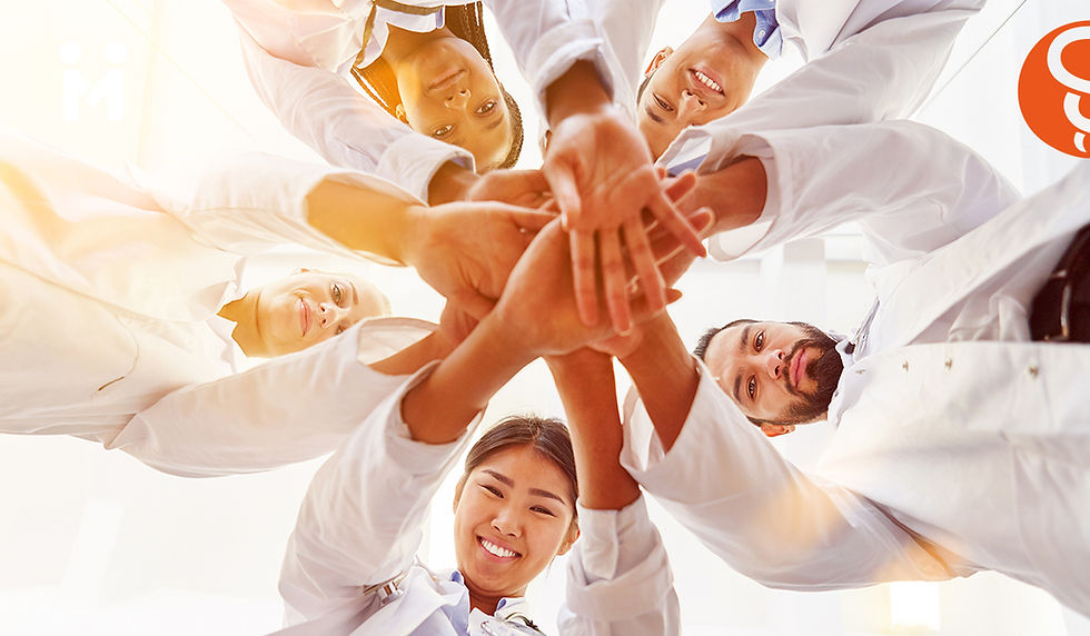 Médicos orgullosos