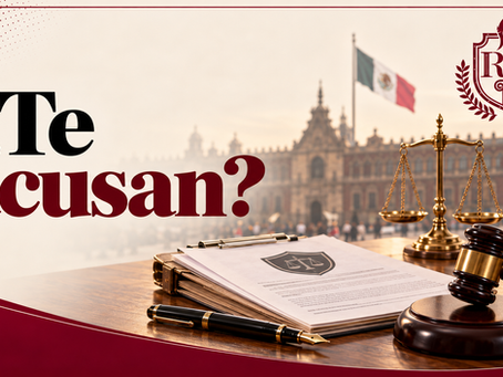 ¿Qué hacer si te acusan de un delito?