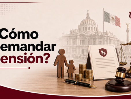 ¿Cómo demandar pensión alimenticia?