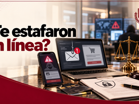 ¿Qué hacer si te estafan por internet?