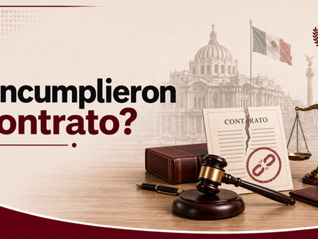 Qué hacer si incumplen un contrato?