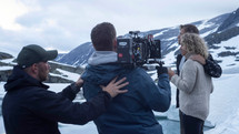 BTS - Reklamefilmopptak for Hongqi 2022