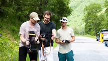BTS - Reklamefilmopptak for Hongqi 2022