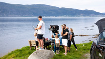 BTS - Reklamefilmopptak for Hongqi 2022