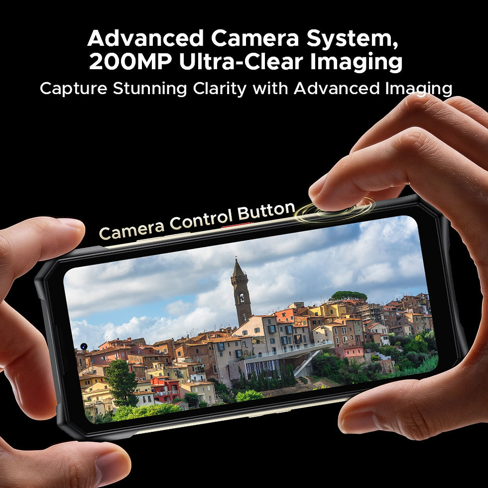 Thumbnail: DOOGEE S300 Plus 5G Rugged Phone Dimensity 8300 12GB 1TB 11000mAh 120W 6.78'' Sc