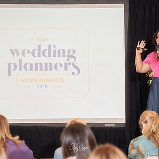 The Wedding Planners Experience Day 1