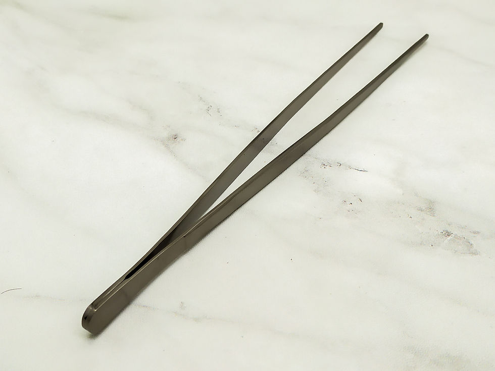 Thumbnail: Garnish Tongs 30cm Black