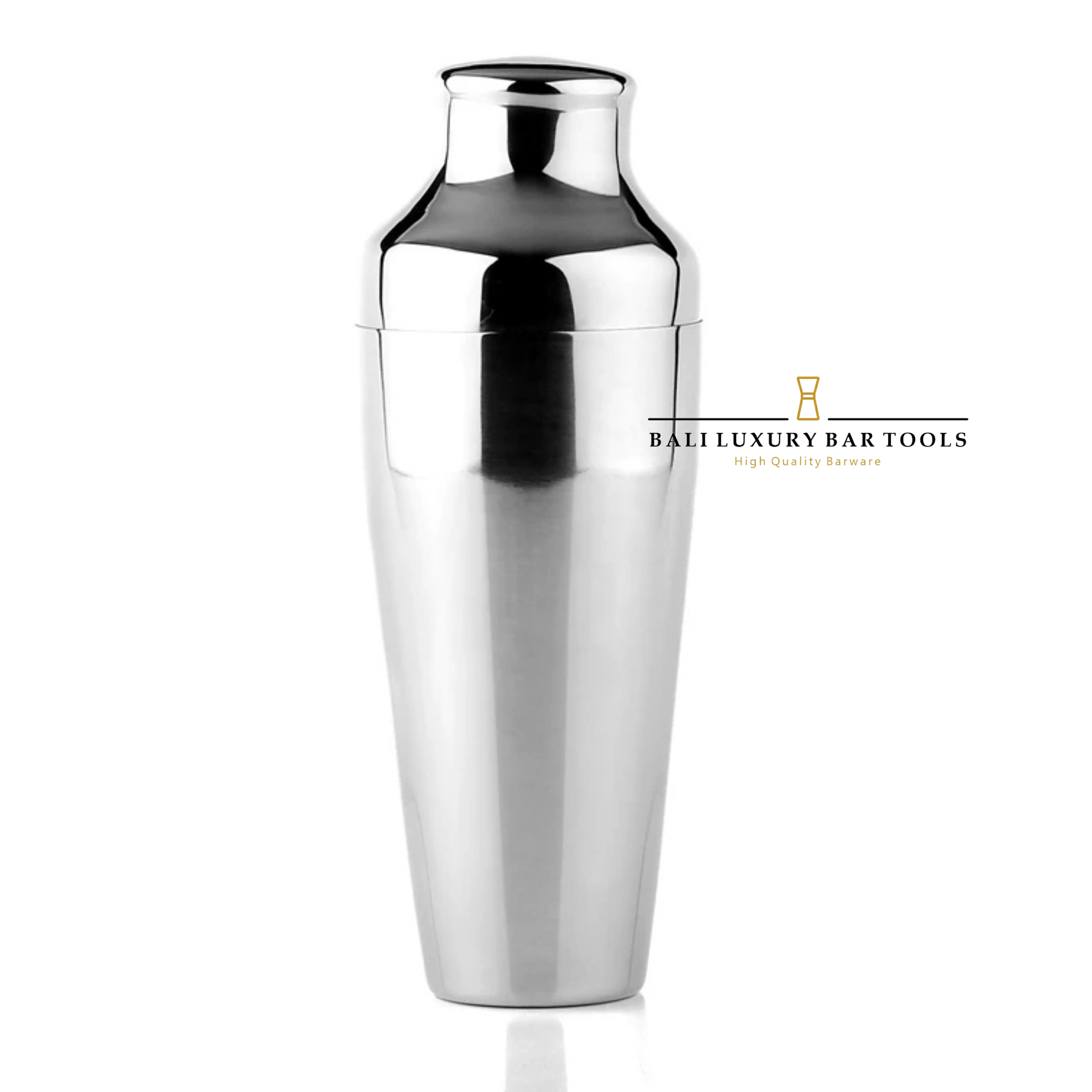 Parisian Cocktail Shaker 550ml Silver