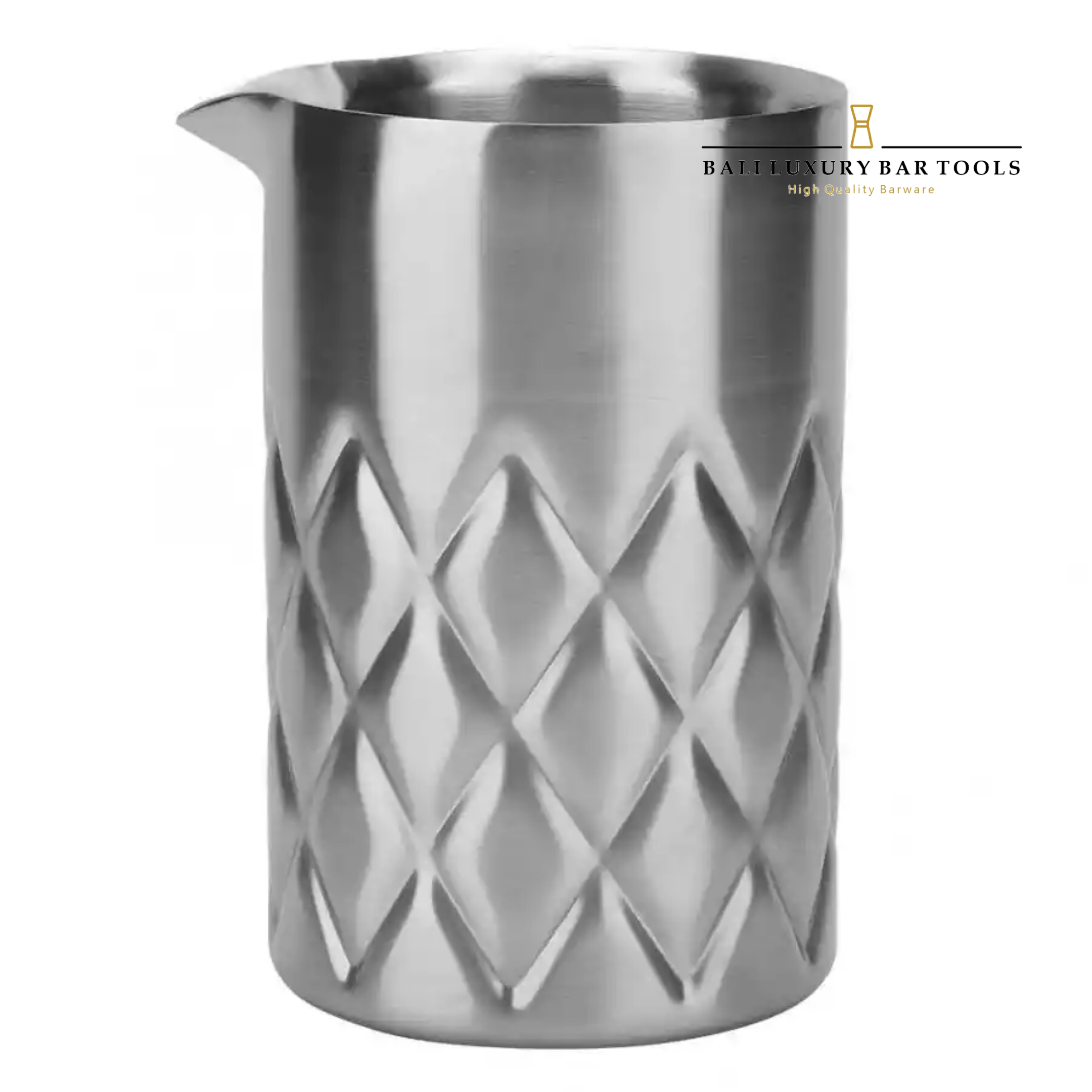 Stainless Steel Mixing Tin 580ml Silver