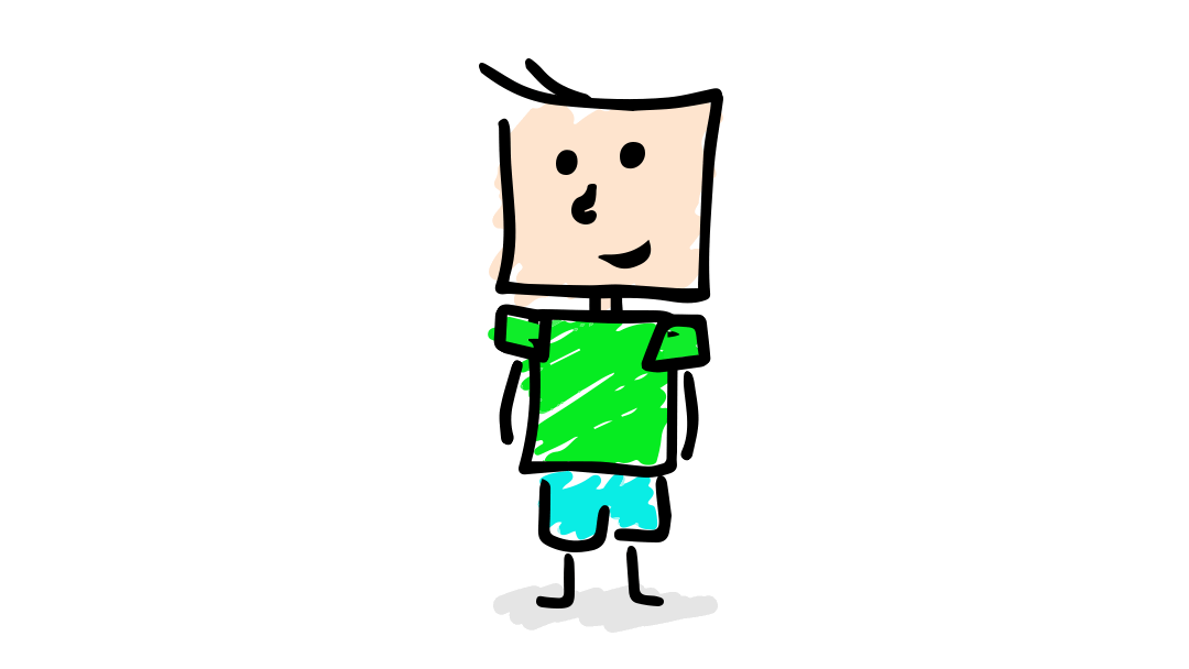 Imagem animada do personagem Max do desenho animado Mia e Max Mingau