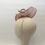 Thumbnail: Storm -Pink sinamay straw headpiece on a headband