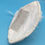 Thumbnail: Patricia -Bridal  oval fascinator covered in ivory silk and lace