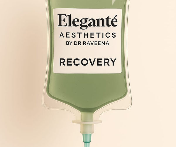 Recovery IV drip at Elegantè Aesthetics