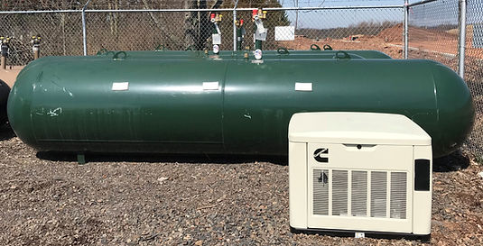 Stand-By Generator With 1,000 Gal Propan