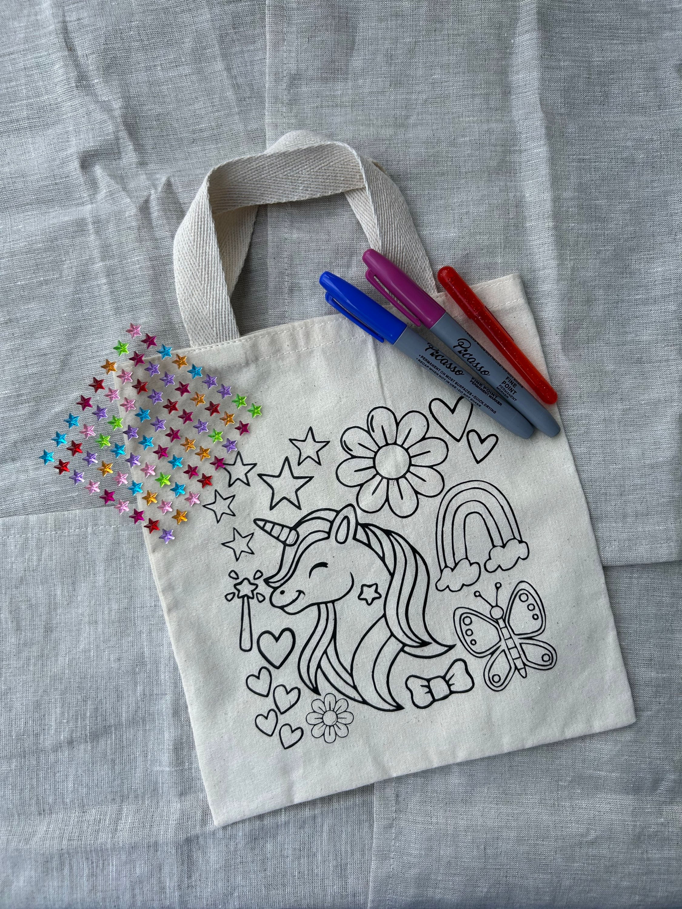 Pinto y Decoro mi bolso 