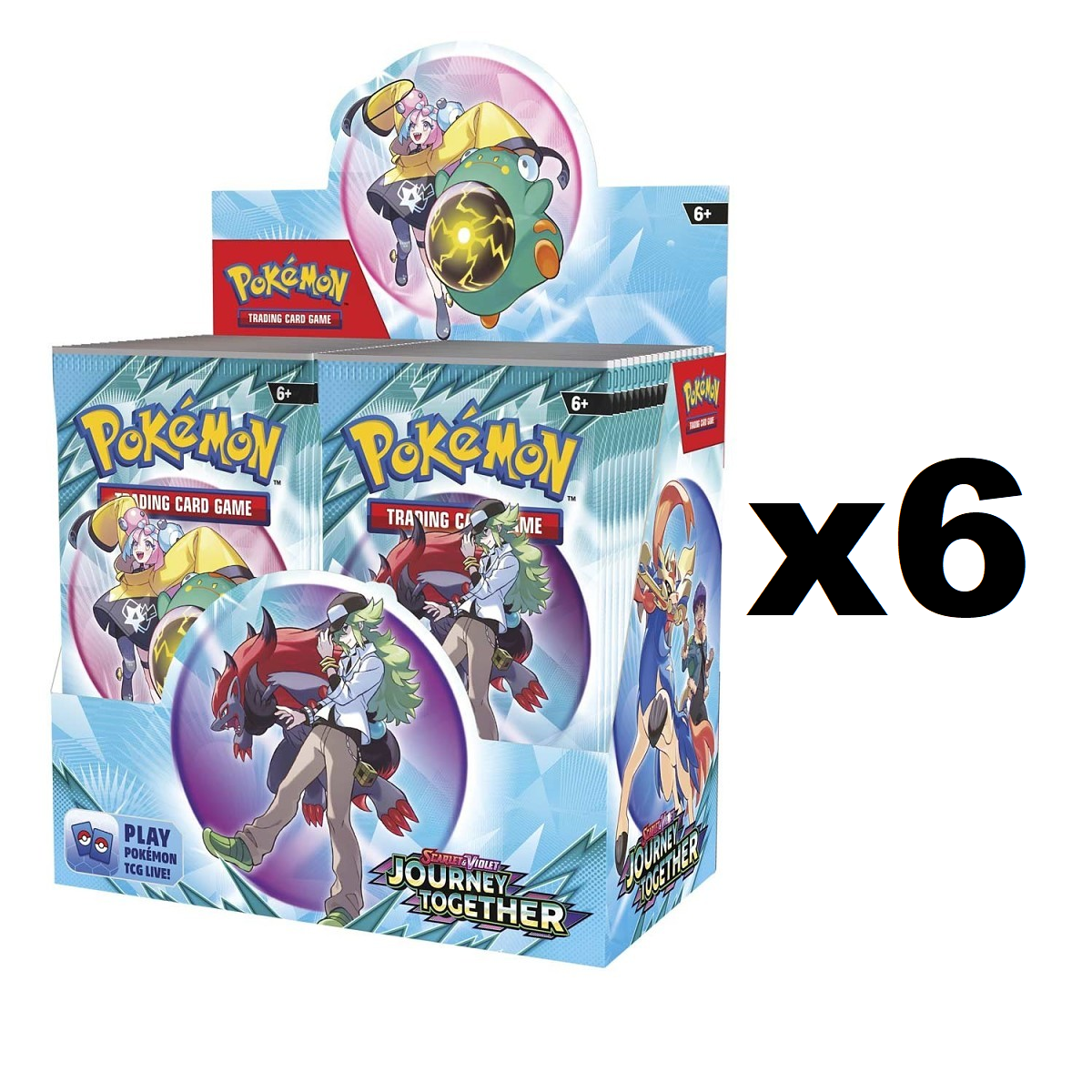 Pokémon TCG: Journey Together Sealed Booster Case