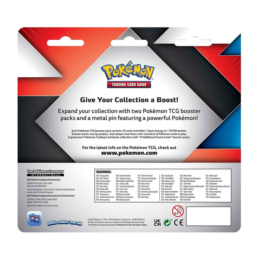 Thumbnail: Pokémon TCG: Celebi Collectors Pin Blister