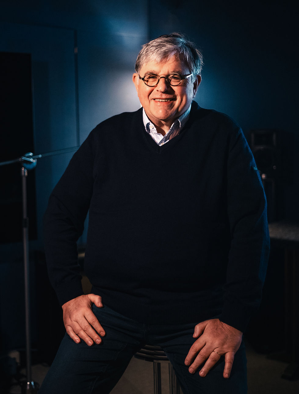 Portrait du fondateur des Linster Studios – Jang Linster – incarnant des décennies d’expérience et l’héritage du studio.