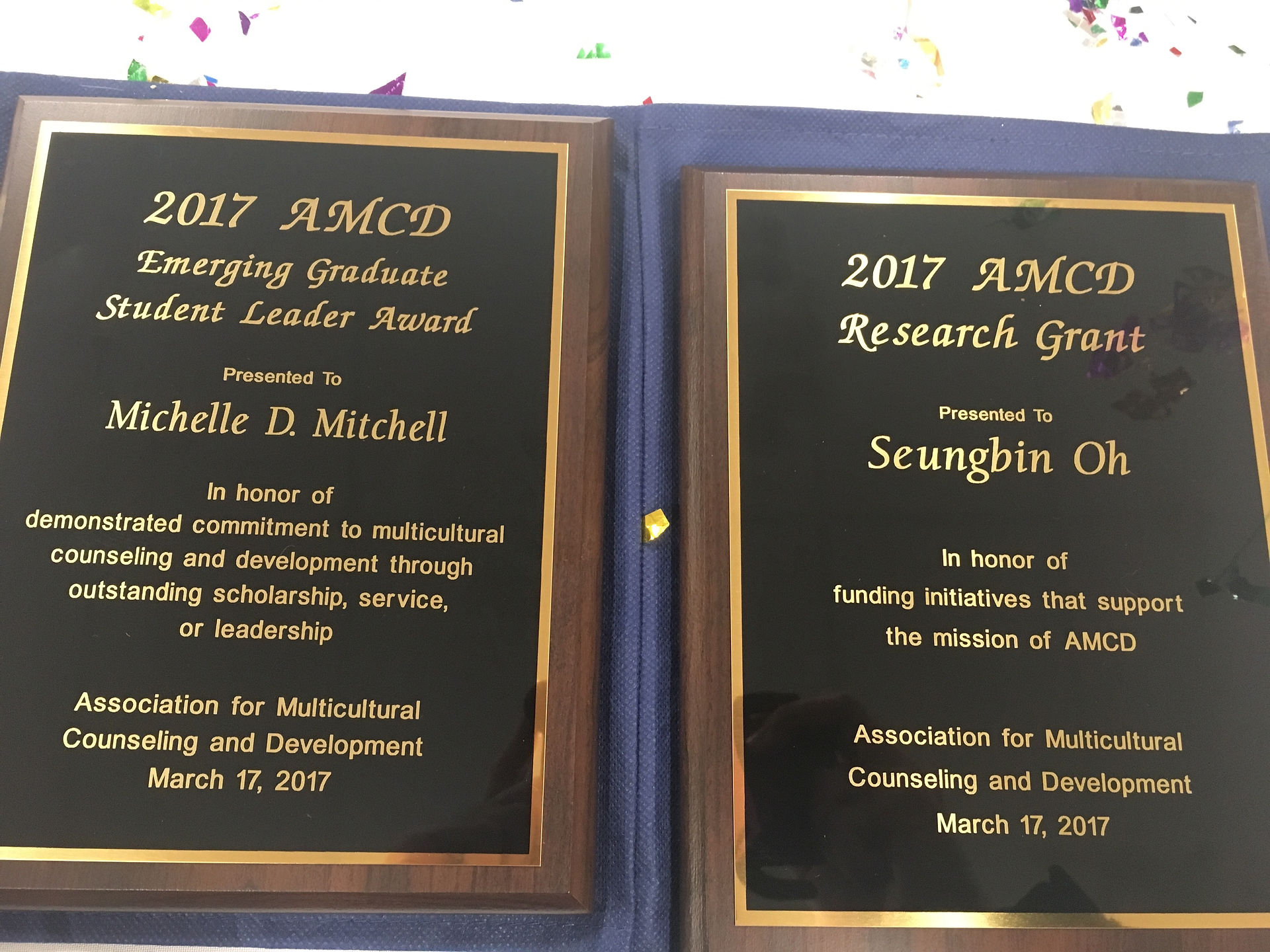 AMCD Emerging Grad. Student Leader