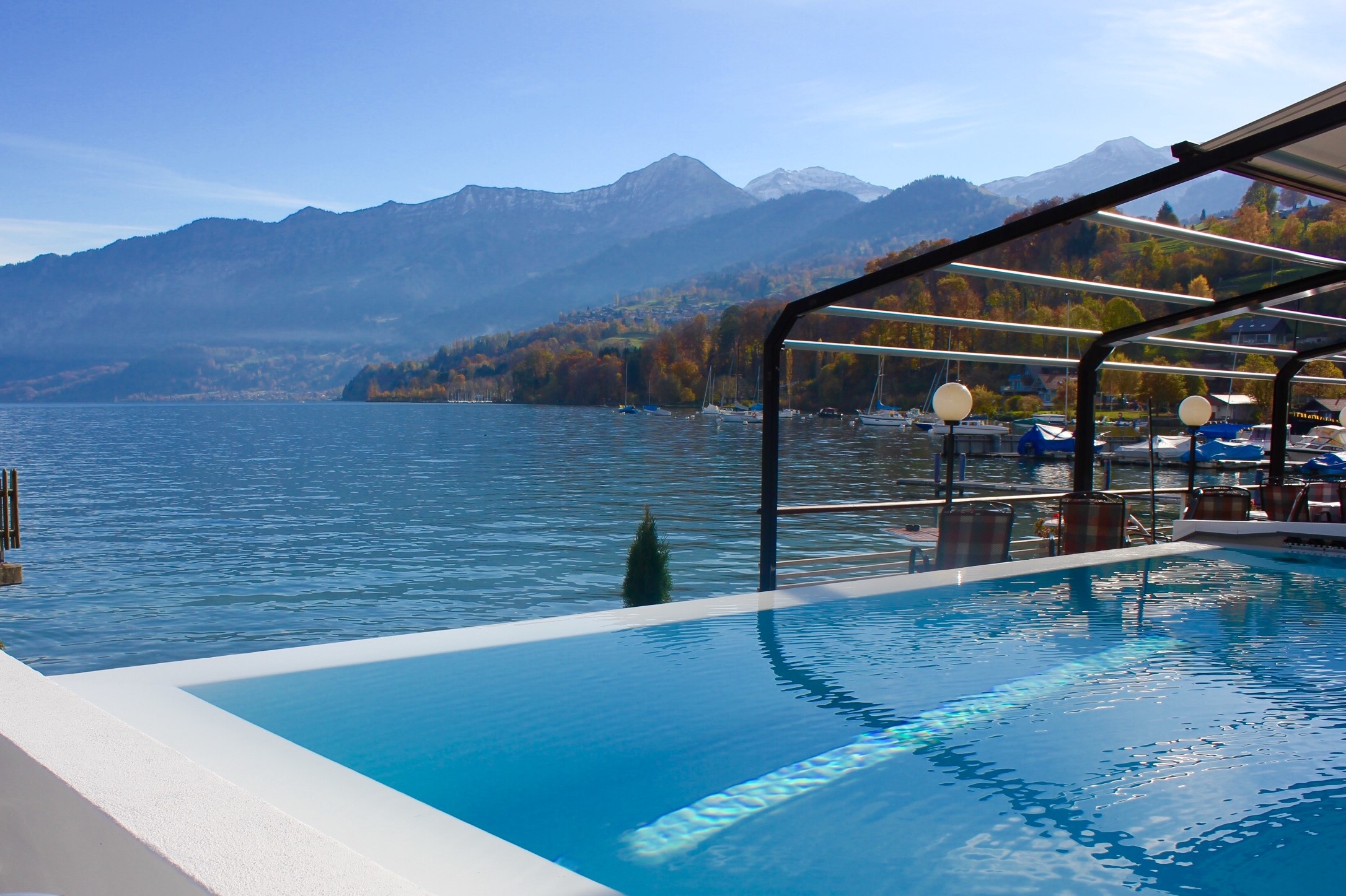 Strandhotel Restaurant Seeblick in Faulensee direkt am Thunersee