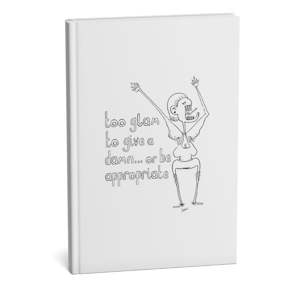 too glam to give a dam… or be appropriate