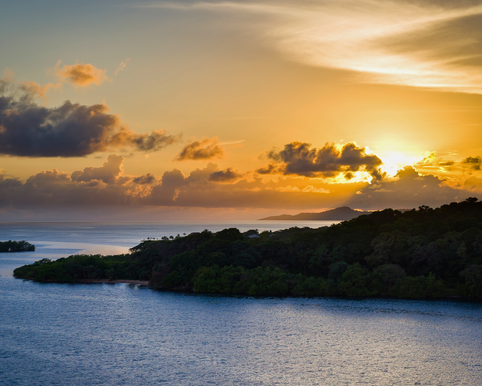 Roatan Sunset.