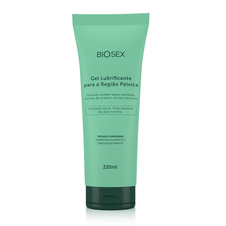 Gel Lubrificante com Hidratação Natural pra Região Pélvica Biosex